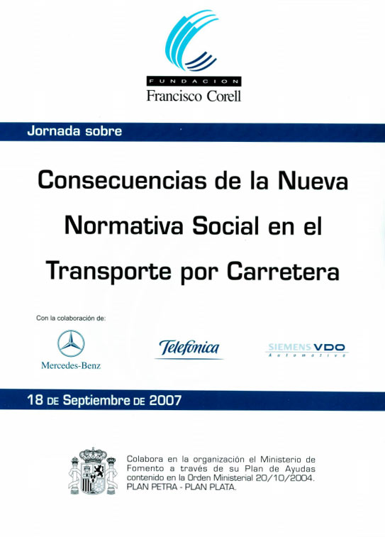 Consecuencias de la nueva normativa social en el transporte por carretera