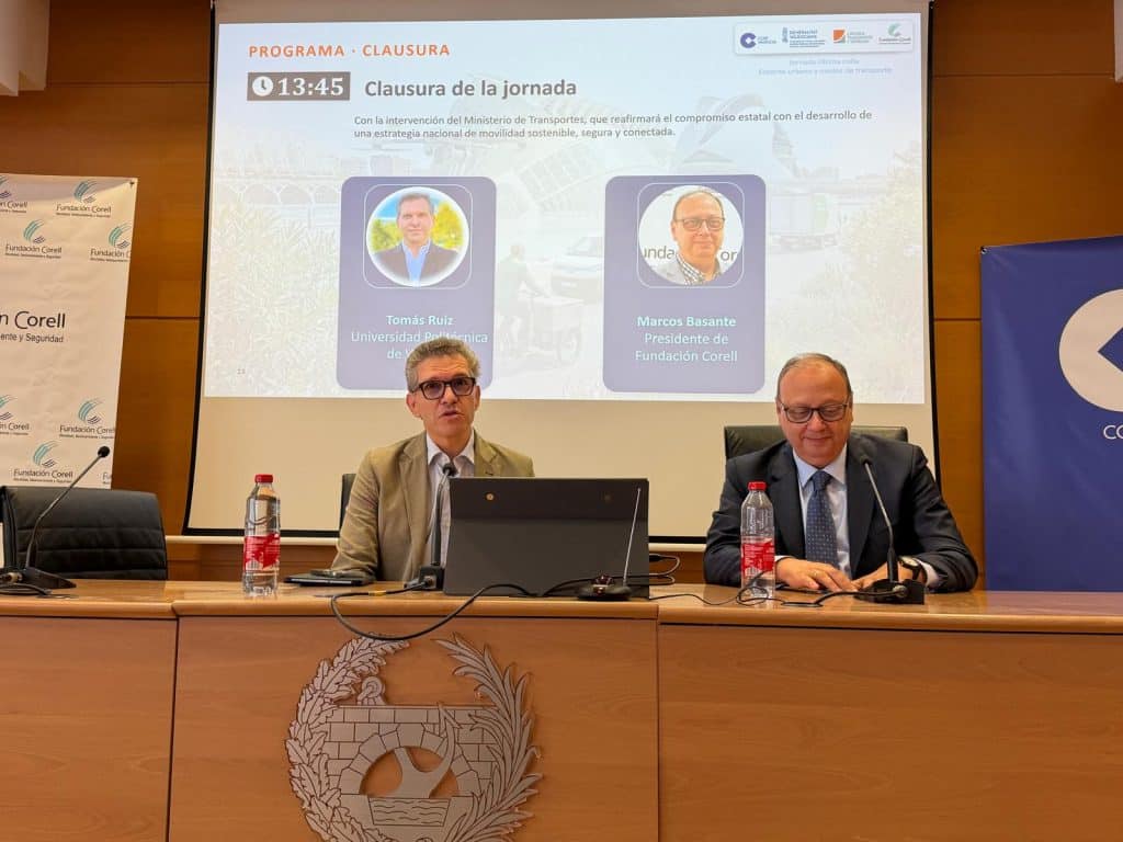 V Jornada de Transporte y Movilidad, celebrada bajo el título «Última milla, entorno urbano y modos de transporte».
